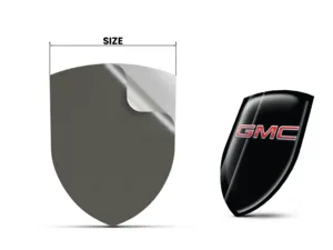 GMC Decalcomanie Vinile Auto Max Durevoli Moderni Chic